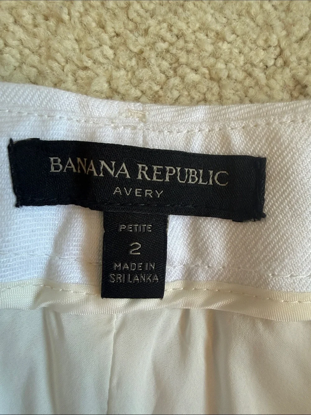 Banana Republic classic white
